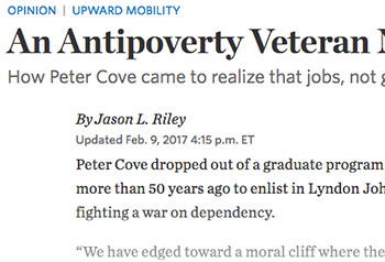 An Antipoverty Veteran Now Wages War on Dependency