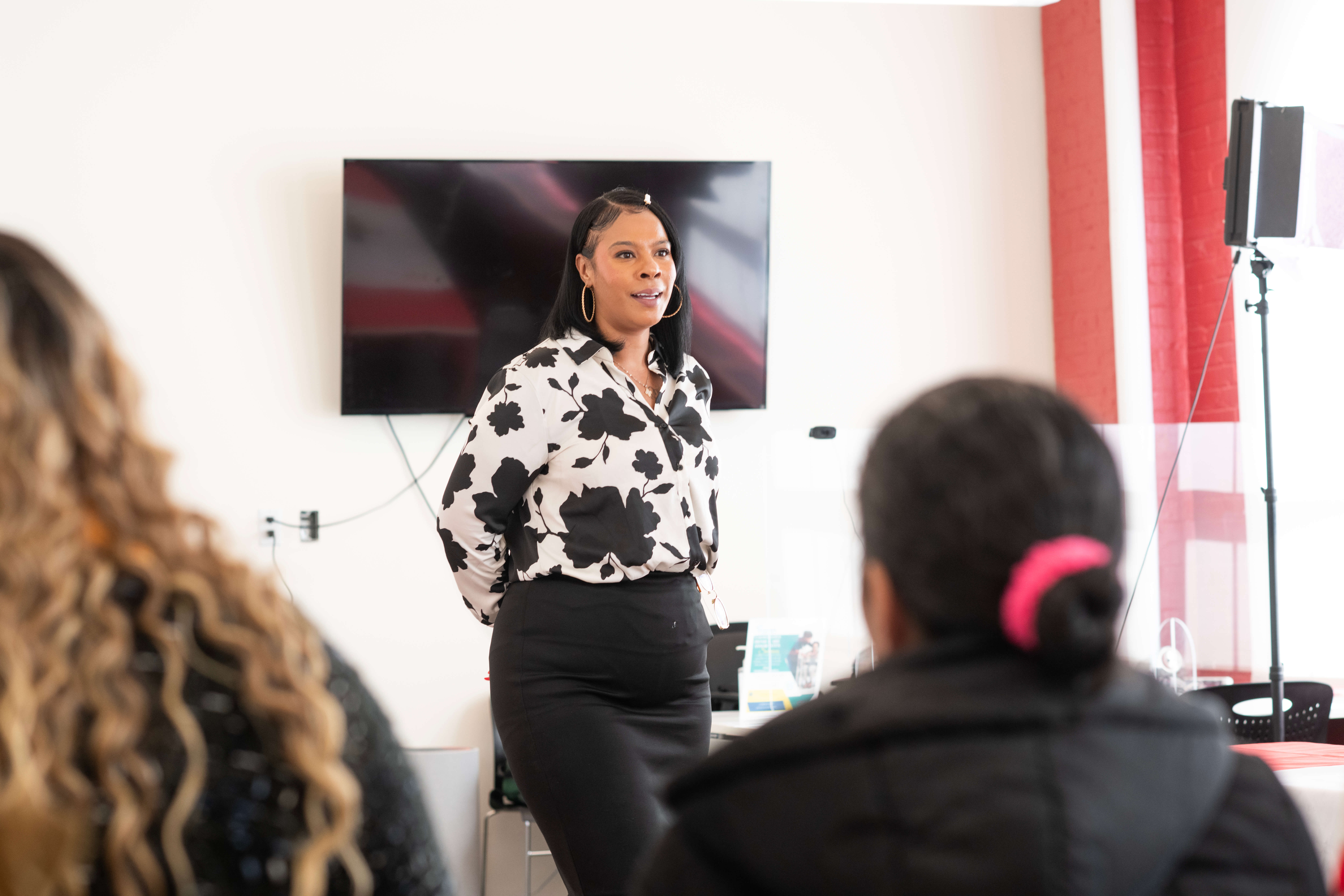 Workshop presenter training candidates