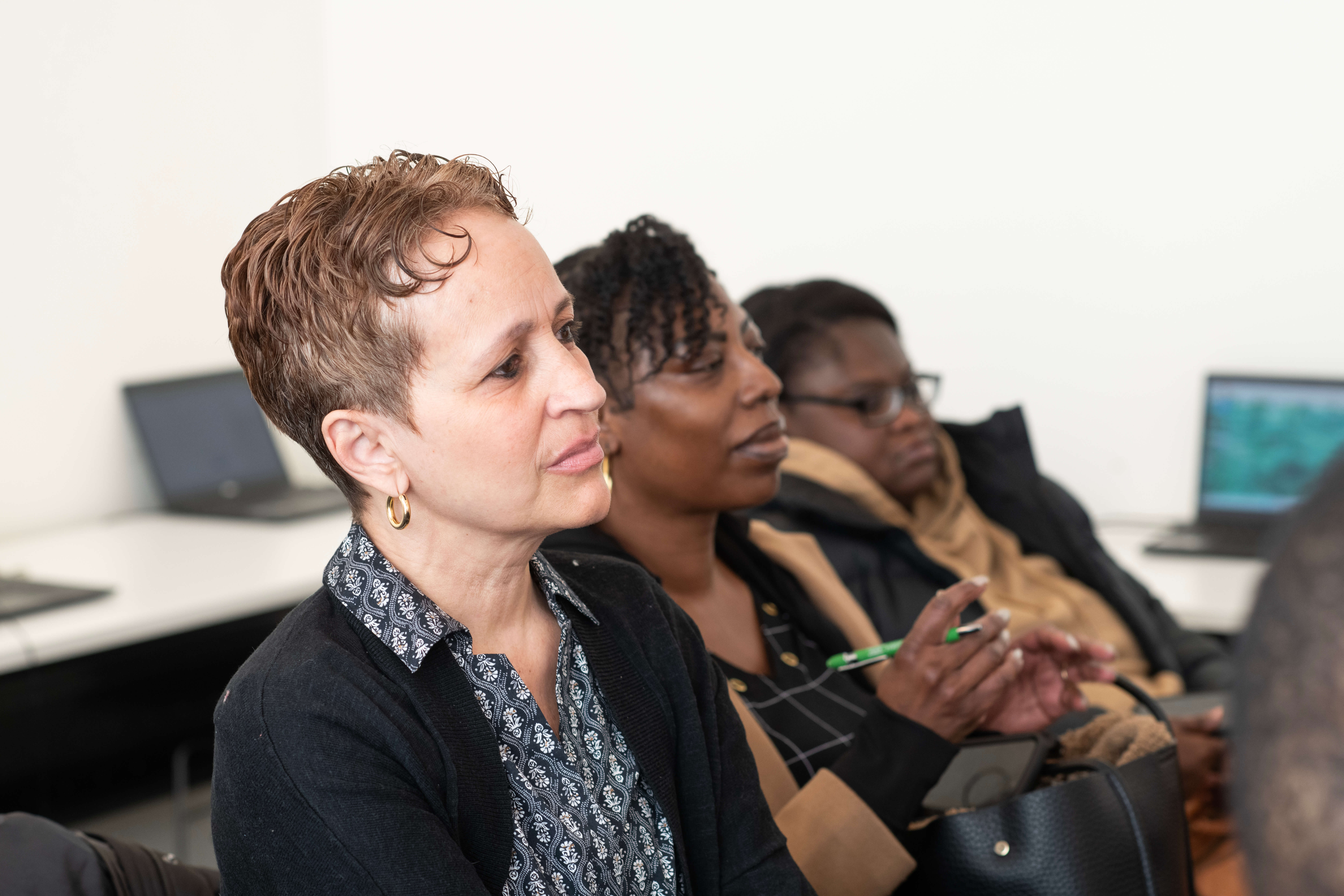 Participants in structured training program